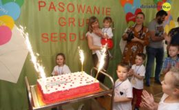 Grupa „Serduszek” już po pasowaniu na przedszkolaka