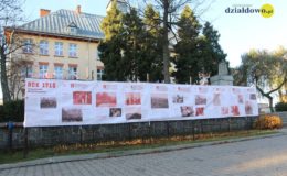 "ROK 1918. Odzyskanie Niepodległości". Wystawa przed Szkołą Podstawową nr 1