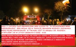 Zapraszamy na „IV Działdowskie Biegi Niepodległości”