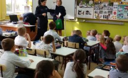 Policjanci spotkali się z uczniami