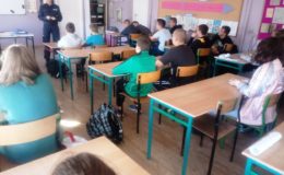 „Świadomy i odpowiedzialny” – konkurs wiedzy zorganizowany przez działdowską policję dla siódmo i ósmoklasistów [zdjęcia]