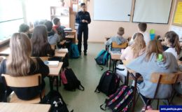 „Świadomy i odpowiedzialny” – konkurs wiedzy zorganizowany przez działdowską policję dla siódmo i ósmoklasistów [zdjęcia]