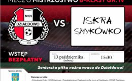 Zapraszamy na mecz seniorów MKS-u Działdowo