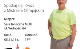 Spotkaj się i ćwicz z Mistrzem Olimpijskim