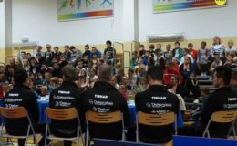 Spotkanie z tenisistami Dekorglassu Działdowo