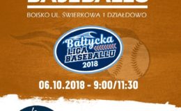 Yankeesi Działdowo wicemistrzem Bałtyckiej Ligi Baseballu i mistrzem 1 ligi w sezonie 2018