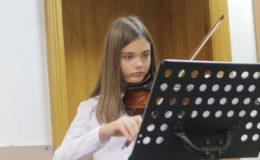 Popis uczniów klasy skrzypiec