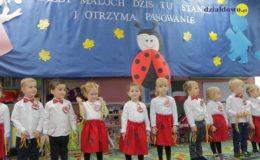 Pasowanie na przedszkolaka w grupie Biedronek