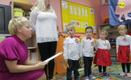 Pasowanie na przedszkolaka w grupie Biedronek