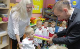 Pasowanie na przedszkolaka w grupie Biedronek