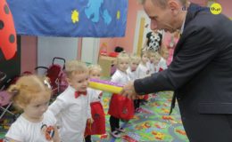 Pasowanie na przedszkolaka w grupie Biedronek