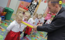Pasowanie na przedszkolaka w grupie Biedronek