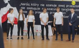 Obchody 100. rocznicy odzyskania niepodległości w Zespole Szkół Nr 1 w Działdowie