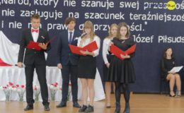 Obchody 100. rocznicy odzyskania niepodległości w Zespole Szkół Nr 1 w Działdowie
