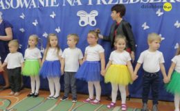Pasowanie w grupie Motylków w Przedszkolu nr 1