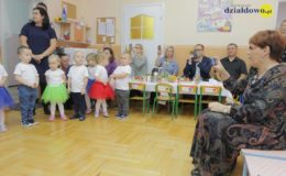 Pasowanie w grupie Motylków w Przedszkolu nr 1