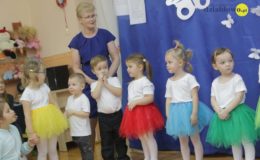 Pasowanie w grupie Motylków w Przedszkolu nr 1