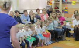Pasowanie w grupie Motylków w Przedszkolu nr 1