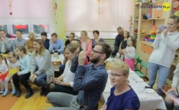 Pasowanie w grupie Motylków w Przedszkolu nr 1