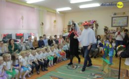 Pasowanie w grupie Motylków w Przedszkolu nr 1
