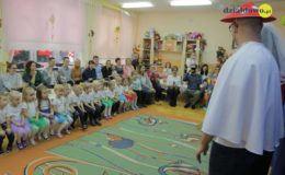 Pasowanie w grupie Motylków w Przedszkolu nr 1