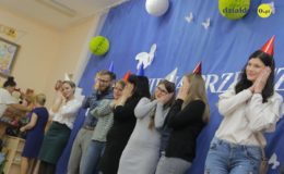 Pasowanie w grupie Motylków w Przedszkolu nr 1