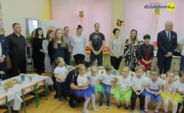 Pasowanie w grupie Motylków w Przedszkolu nr 1