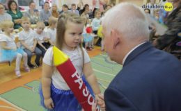 Pasowanie w grupie Motylków w Przedszkolu nr 1
