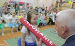 Pasowanie w grupie Motylków w Przedszkolu nr 1
