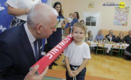 Pasowanie w grupie Motylków w Przedszkolu nr 1