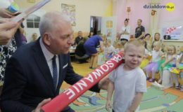 Pasowanie w grupie Motylków w Przedszkolu nr 1