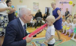 Pasowanie w grupie Motylków w Przedszkolu nr 1