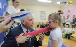 Pasowanie w grupie Motylków w Przedszkolu nr 1