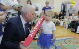 Pasowanie w grupie Motylków w Przedszkolu nr 1