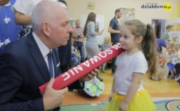 Pasowanie w grupie Motylków w Przedszkolu nr 1