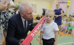 Pasowanie w grupie Motylków w Przedszkolu nr 1