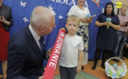 Pasowanie w grupie Motylków w Przedszkolu nr 1