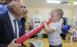 Pasowanie w grupie Motylków w Przedszkolu nr 1