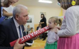 Pasowanie w grupie Motylków w Przedszkolu nr 1