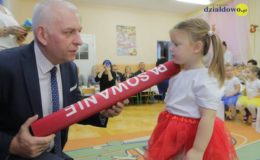 Pasowanie w grupie Motylków w Przedszkolu nr 1