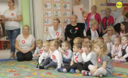 Uroczysta akademia z okazji Święta Niepodległości w Przedszkolu nr 5