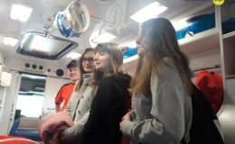 II Liceum Ogólnokształcące z wizytą na oddziale ratunkowym