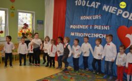 Przedszkolny Konkurs Piosenki Patriotycznej w Przedszkolu nr 5
