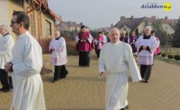 Poświęcenie symbolicznego grobu Błogosławionych Męczenników Działdowskich