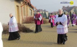 Poświęcenie symbolicznego grobu Błogosławionych Męczenników Działdowskich