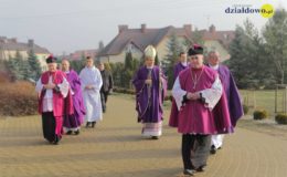 Poświęcenie symbolicznego grobu Błogosławionych Męczenników Działdowskich