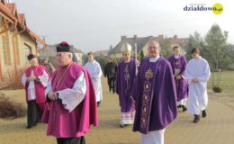 Poświęcenie symbolicznego grobu Błogosławionych Męczenników Działdowskich