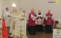 Poświęcenie symbolicznego grobu Błogosławionych Męczenników Działdowskich