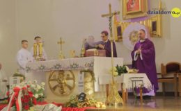 Poświęcenie symbolicznego grobu Błogosławionych Męczenników Działdowskich