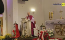 Poświęcenie symbolicznego grobu Błogosławionych Męczenników Działdowskich